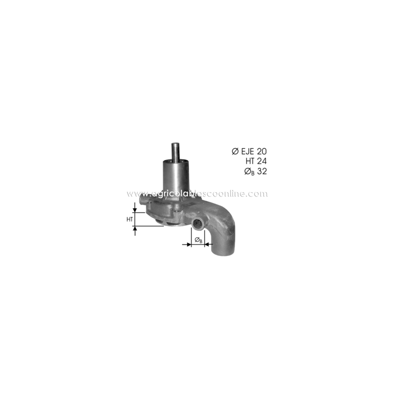 Bomba tractor Barreiros B36 motor renault D17 D20 talbot dodge C17 C20 sin t