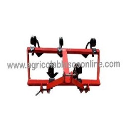 Cultivador Zomax de 5 rejas para mini tratores