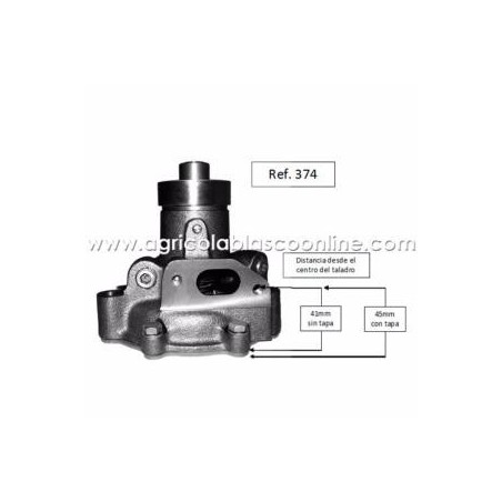 BOMBA AGUA TRACTOR FIAT 100 90 REPUESTO big