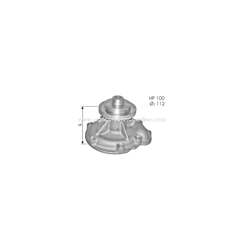 Bomba agua tractor case 1056xl 510 955 955XL motor dt358 d310 repuesto bomI1