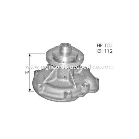 Bomba agua tractor case 1056xl 510 955 955XL motor dt358 d310 repuesto bomI1