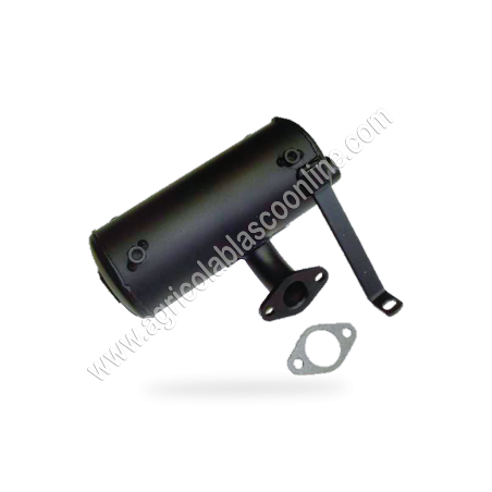 Kit tubo escape motor Agria 3000 (DESCATALOGADO)