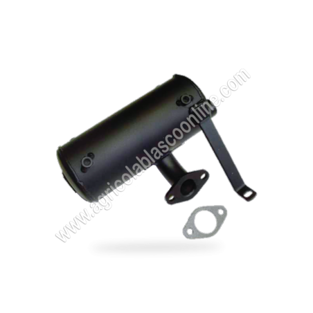 Kit tubo escape motor Agria 3000