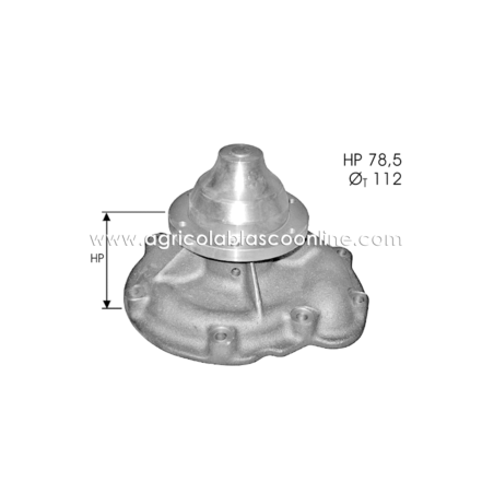 Bomba agua tractor case modelo internacional bomI108 big