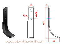 cuchilla agria 7000 modelo 205 big