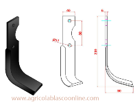 cuchilla agria 7000 modelo 214 EL big