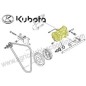Compresor aire acondicionado Kubota Compresor aire acondicionado Kubota