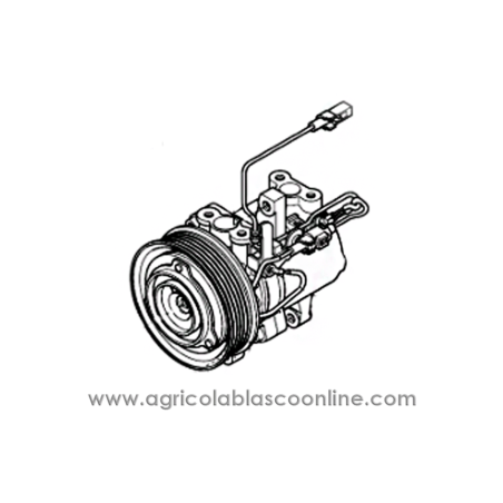 compresor aire acondicionado kubota M130 M128 repuesto agricola blasco big