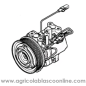 COMPRESOR AIRE ACONDICIONADO KUBOTA COMPRESOR AIRE ACONDICIONADO KUBOTA