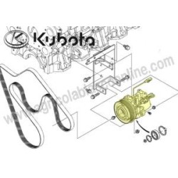 COMPRESOR AIRE ACONDICIONADO KUBOTA