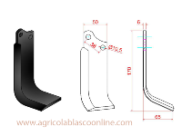 cuchilla agria 7000M modelo 169L big