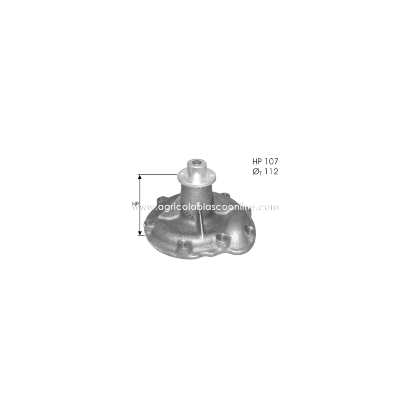 Bomba agua tractor case 474 484 544 784 858F H84 UK385 motor D239 D179 D268