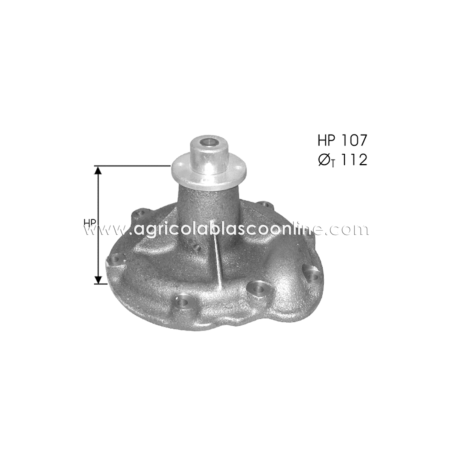 Bomba agua tractor case 474 484 544 784 858F H84 UK385 motor D239 D179 D268