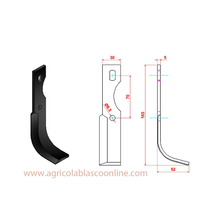 cuchilla agria 2100 195 BABY big