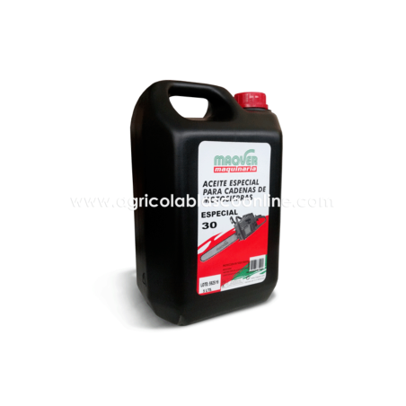 bidon botella garrafa aceite Maqver especial 30 cadena motosierra agricola b