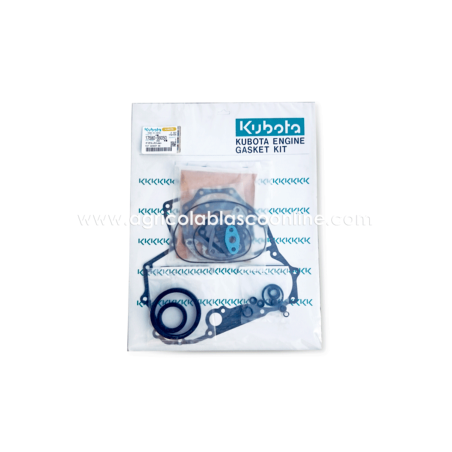Juego juntas inferior motor Kubota V3300, 4 cilindros