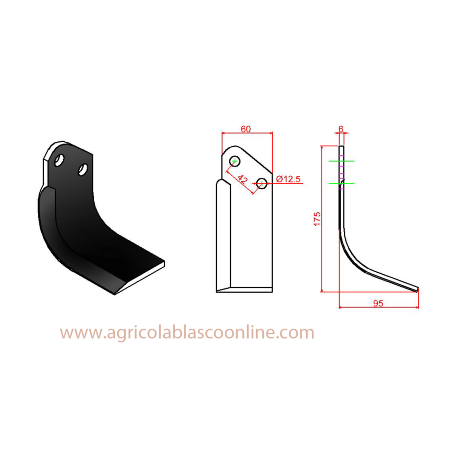 cuchilla agria 7714 modelo 198E big