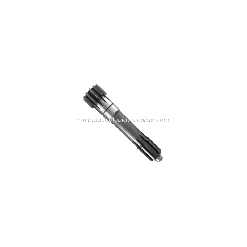 eje acomplamiento motor tractor 12 dientes 10 estrias pasquali 956 recambio