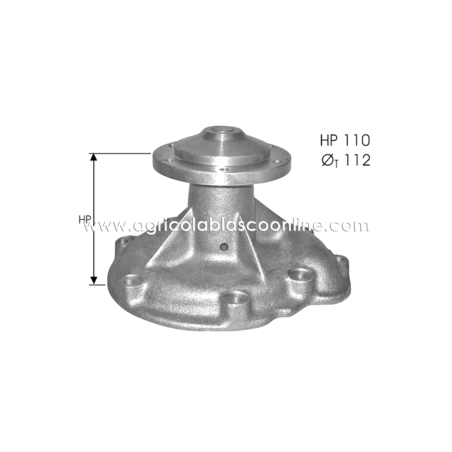 Bomba agua tractor Case 743 743XL 845 845XL motor D239 BOMI102 big