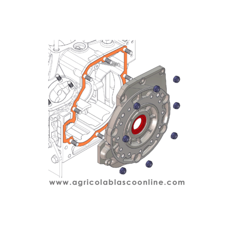 TAPA DISTRIBUCION MINSEL DIESEL CON JUNTA