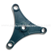 flector brida acople bomba hidraulica motor kubota R410 big