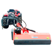 Desbrozadora / trituradora Zomax BCRL 125 Con desplazamiento y elevación lateral