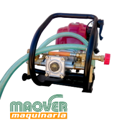 Carretilla Maqver 3WZ con motor Honda 4T GX25 Bomba Maqver 2 pistones