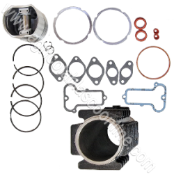  Kit Reparacion Cilindro piston Segmentos bulon juntas gomas camisa Clips lom