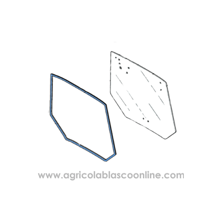 Goma Cristal trasero tractor Kubota M7040, M8540, M9540 DNT Frutero