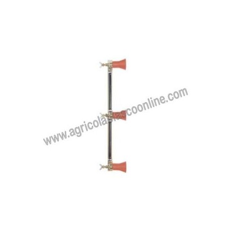 Columna Con Pulverizador Regulable 3 Salidas Goma Módulo Antigota