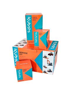 Kit filtros mantenimiento 500 Horas tractores Kubota EK1-261
