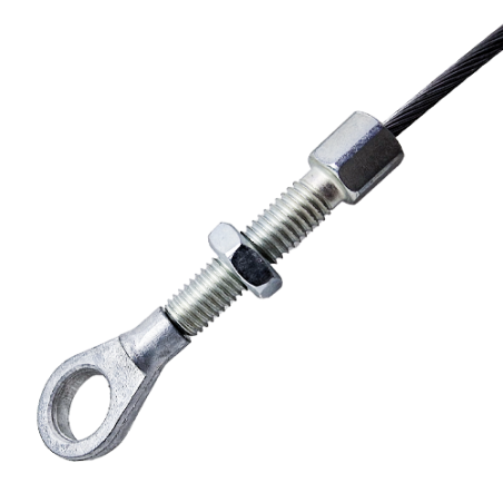 Cable Corto de Embrague para Tractores Articulados Agria 9940, 9945, 9960, 955, 960, 970, 980