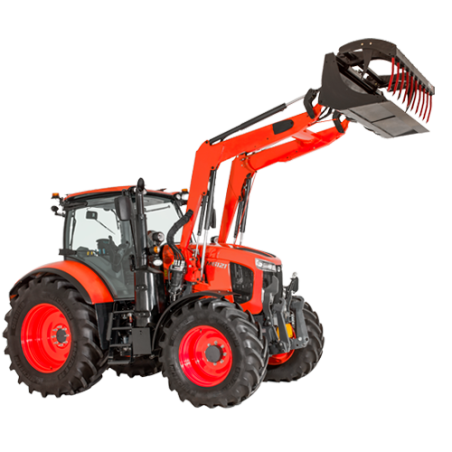 Tractor Kubota M6-121 Utility Con suspensión