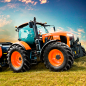 Tractor Kubota M6-121 Utility Con suspensión Tractor Kubota M6-121 Utility Con suspensión