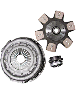 Embrague diafragma completo con maza y disco tractor Ebro 6100, 6125, 8100, 8135, H135