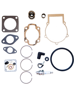 Juego de juntas motor Minsel M150 montado en Agria 3000 y otros - 3 segmentos x 59mm
