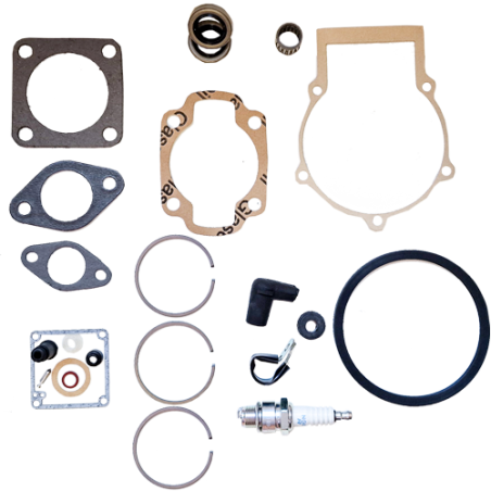 Juego de juntas motor Minsel M150 montado en Agria 3000 y otros - 3 segmentos x 59mm