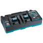 Kit de Baterías XGT 40v Max 5,0 Ah Makita con cargador doble de carga rápida Kit de Baterías XGT 40v Max 5,0 Ah Makita con cargador doble de carga rápida