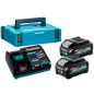 Kit de Baterías XGT 40v Max 4,0 Ah Makita con cargador simple de carga rápida Kit de Baterías XGT 40v Max 4,0 Ah Makita con cargador simple de carga rápida