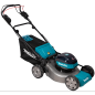 Cortacésped Makita de batería XGT 40VMax 48 cm de corte y 62 litros LM001GZ