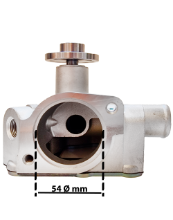 Bomba agua motor Isuzu diesel 1LE1, 4LE1, 3LB1, Ausa CH200