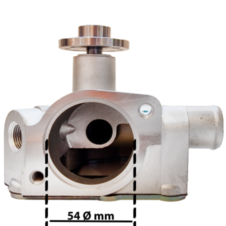 Bomba agua motor Isuzu diesel 1LE1, 4LE1, 3LB1, Ausa CH200