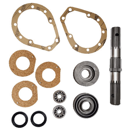 Kit eje macizo transmisión Motocultor Agria 3000