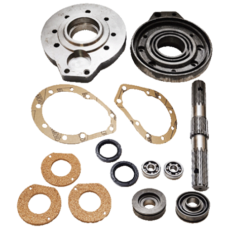 Kit tapa carter y eje transmisión Motocultor Agria 3000