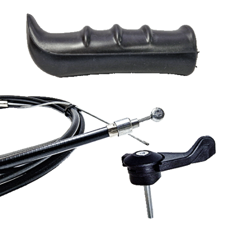 Cable con Funda, maneta de acelerador y puño motocultor Agria 3000