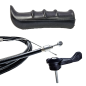 Cable con Funda, maneta de acelerador y puño motocultor Agria 3000