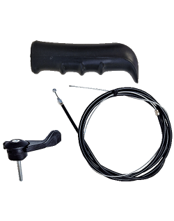 Cable con Funda, maneta de acelerador y puño motocultor Agria 3000