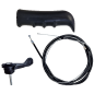 Cable con Funda, maneta de acelerador y puño motocultor Agria 3000