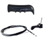 Cable con Funda, maneta de acelerador y puño motocultor Agria 3000