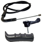 Cable con Funda de acelerador Zenith, puño y  maneta Agria 3000